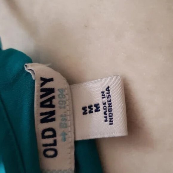 Ombre Blue Racerback Chiffon Tank - Picture 5 of 5